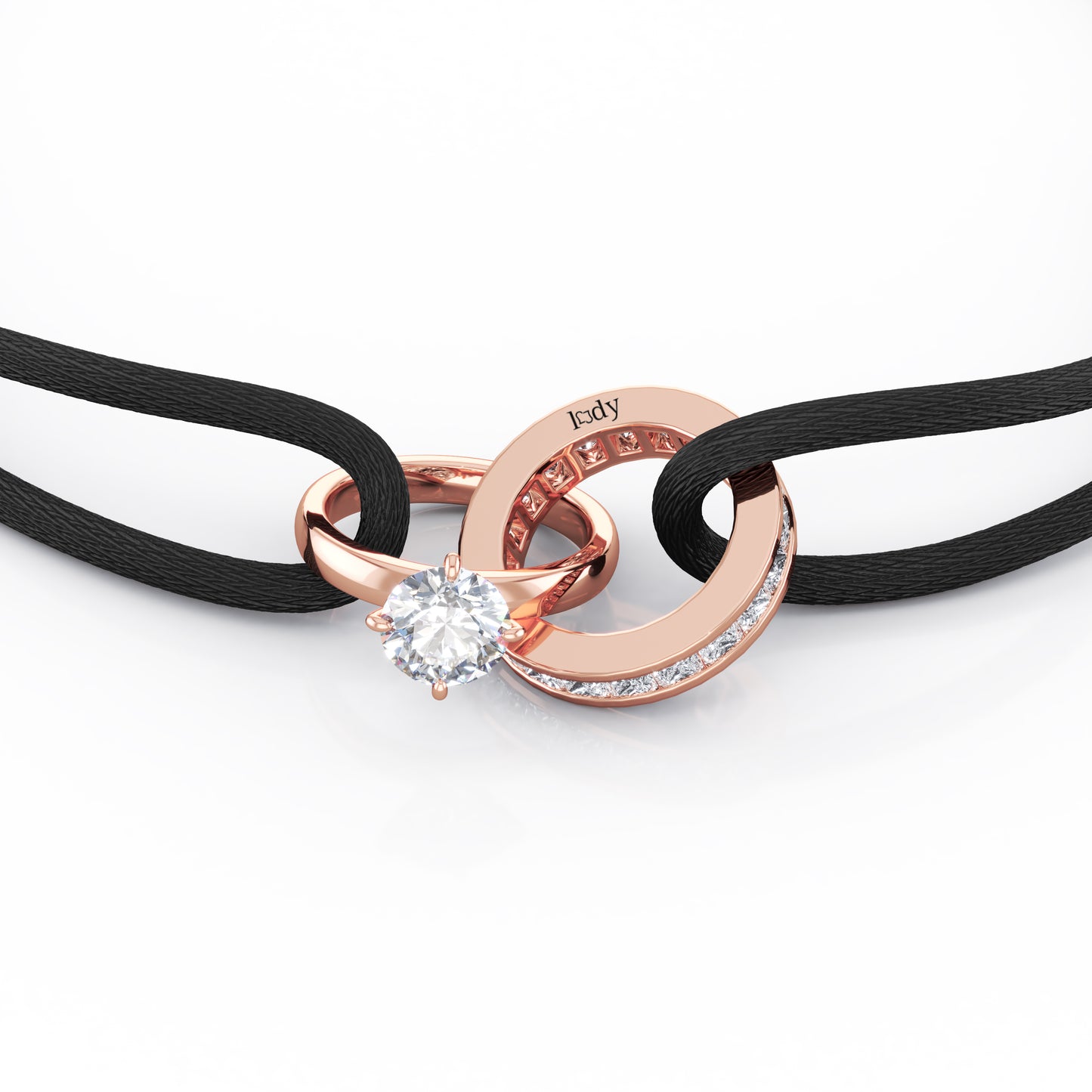 Bracelet Promesse Cordon Noir