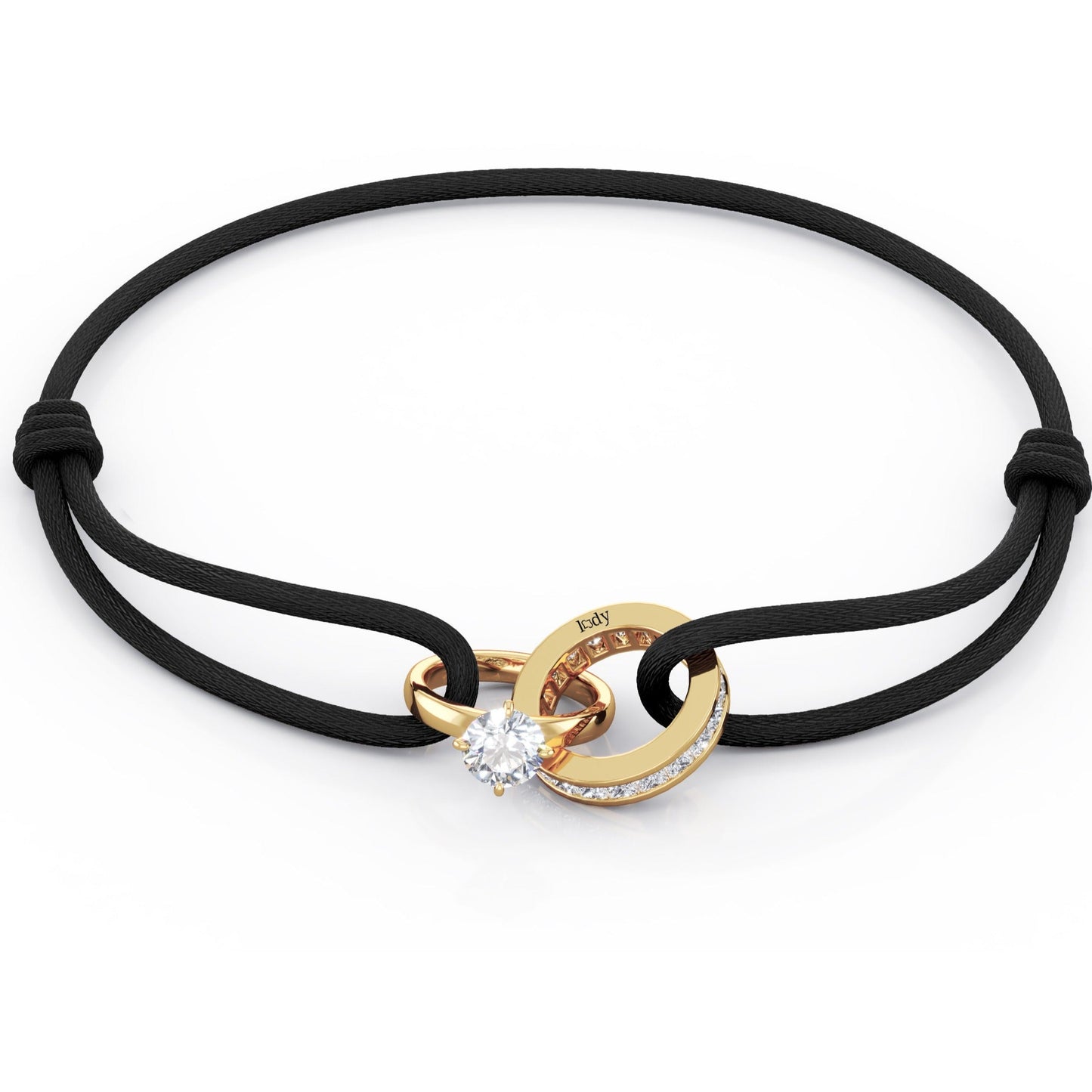 Bracelet Promesse Cordon Bordeaux