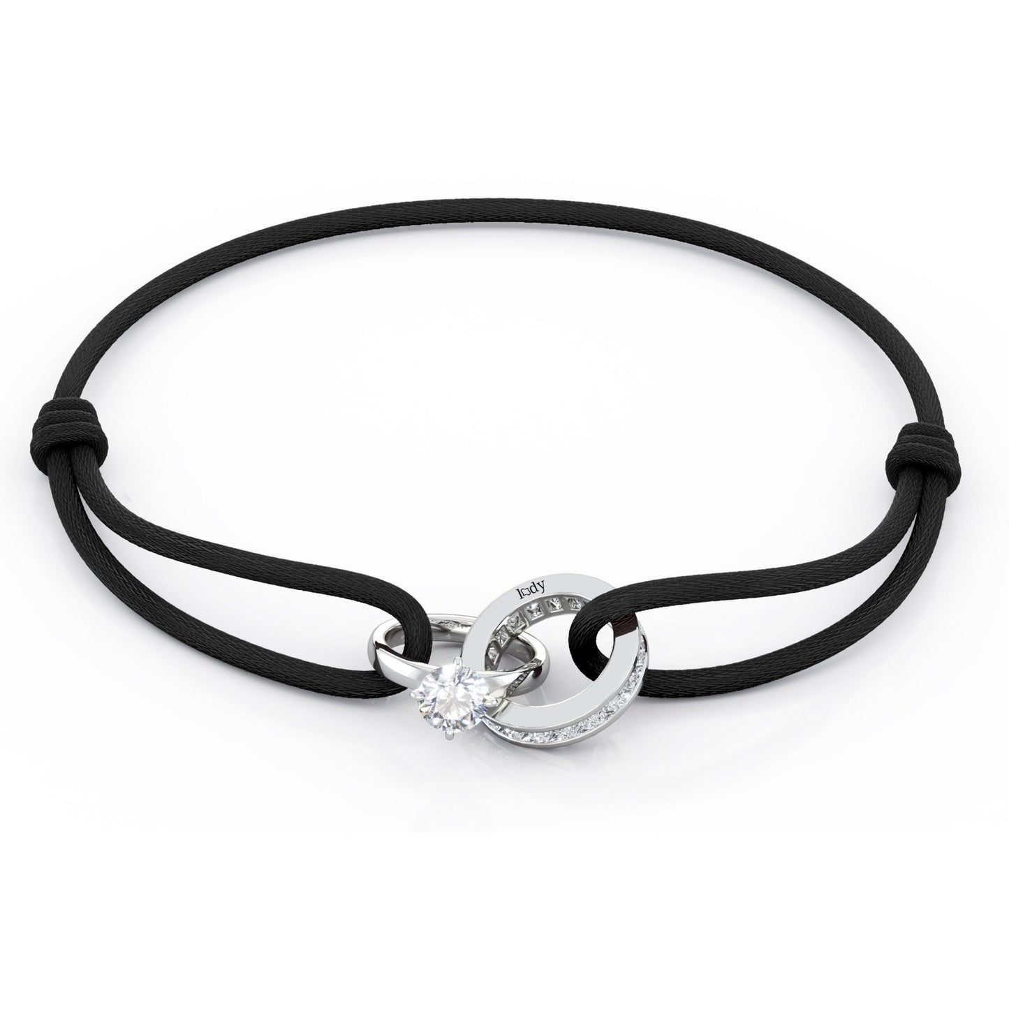 Bracelet Promesse Cordon Noir
