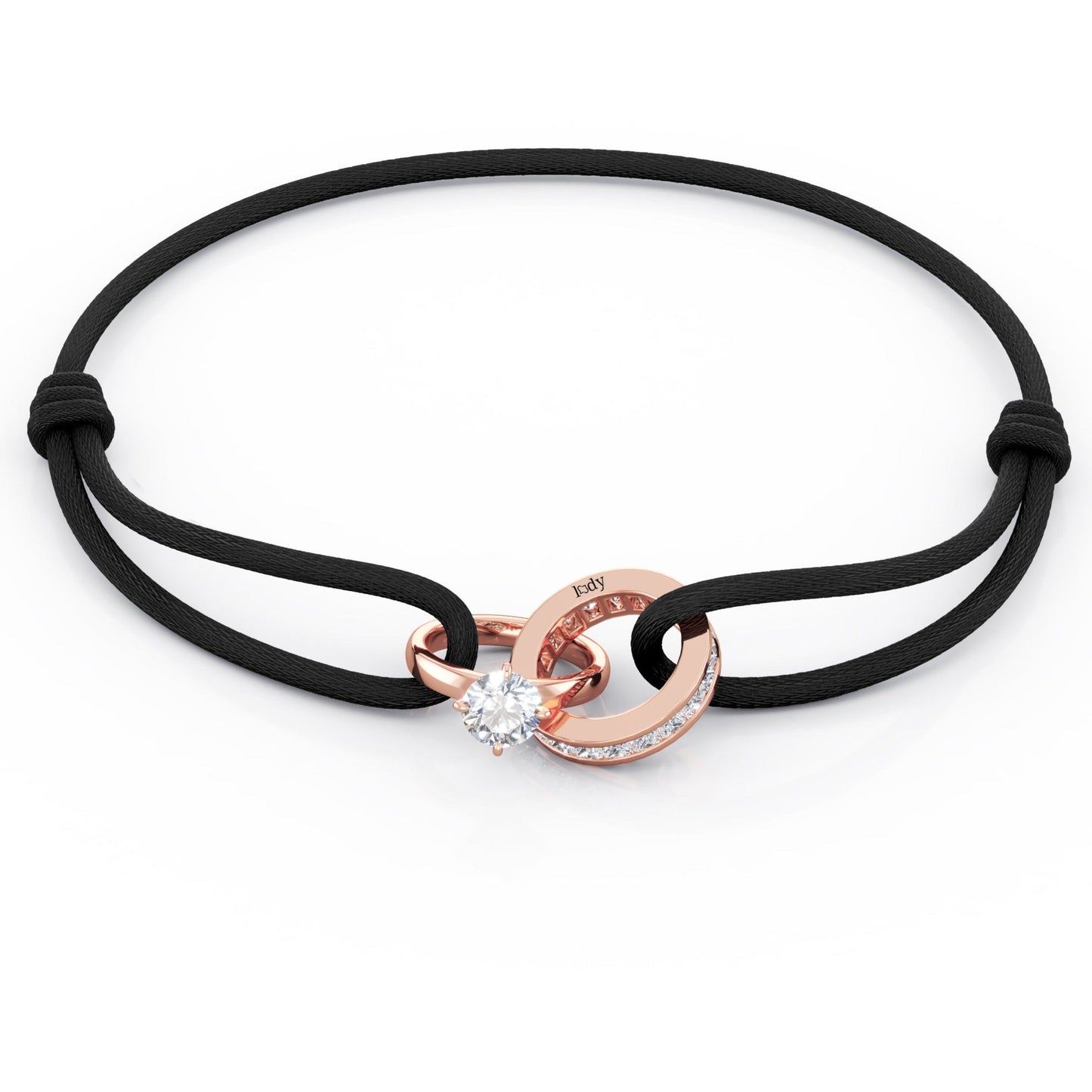 Bracelet Promesse Cordon Noir