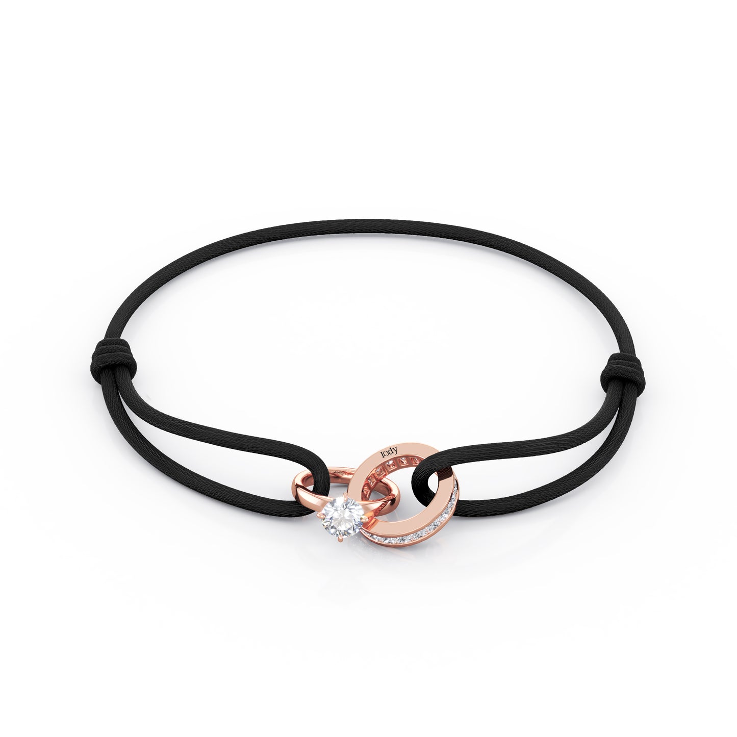 Bracelet Promesse Cordon Bordeaux