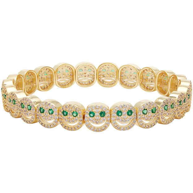 Bracelet Happy Gorgeous Emerald Green
