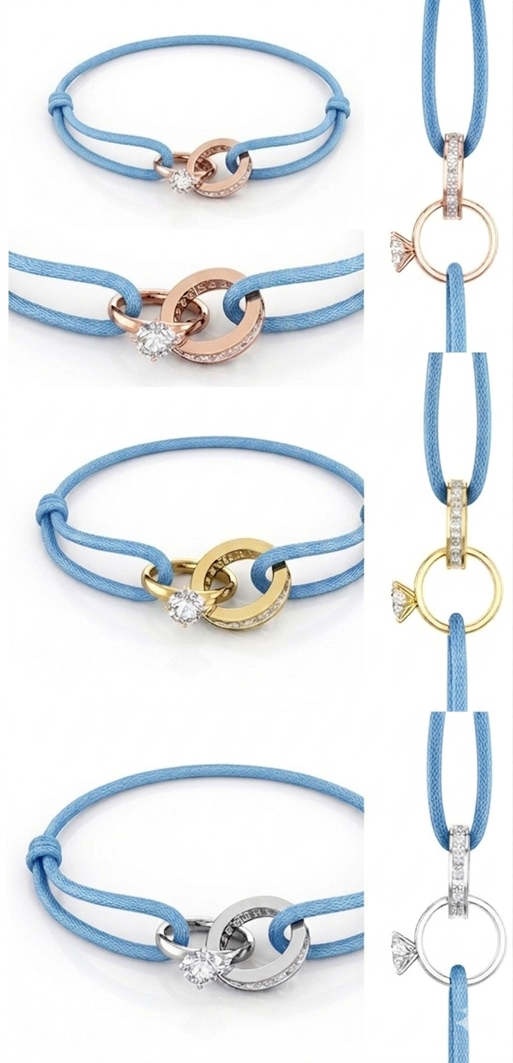 Bracelet Promesse Cordon Bleu