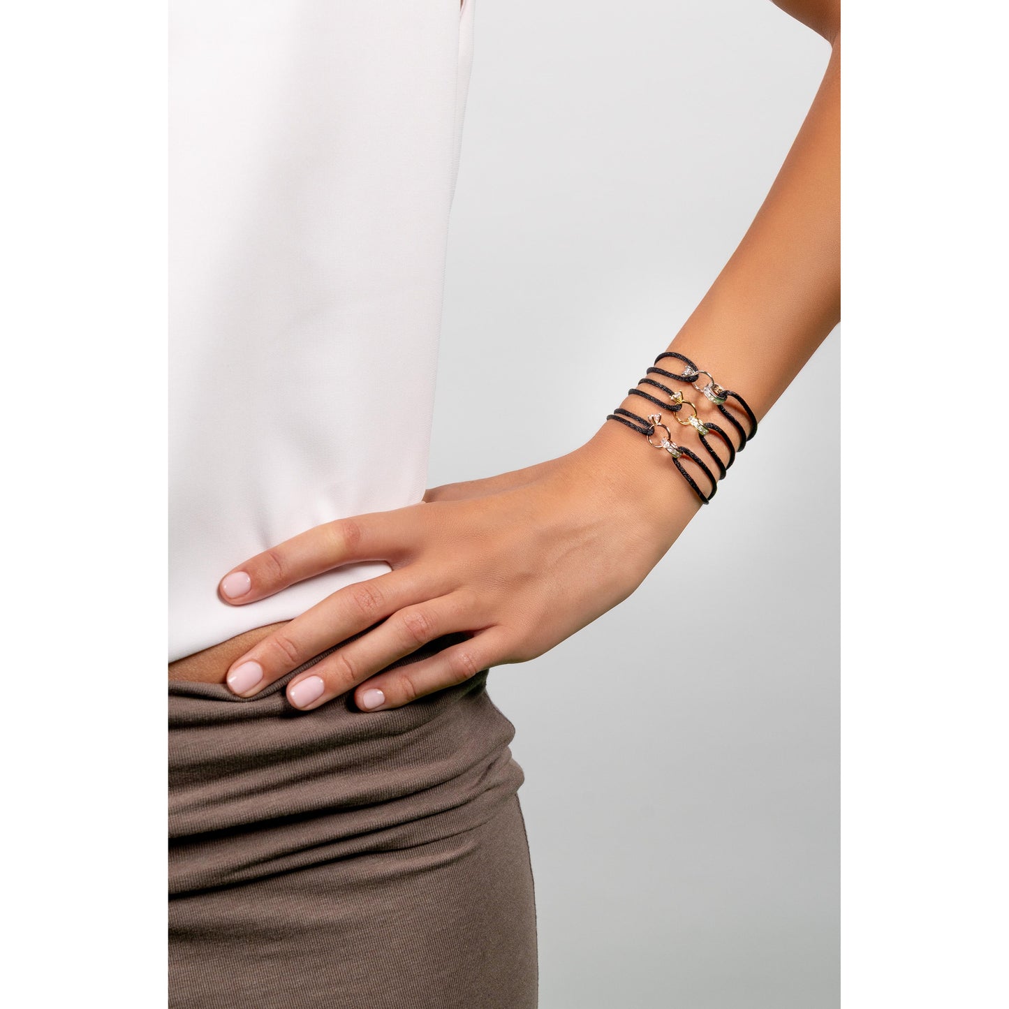 Bracelet Promesse Cordon Noir