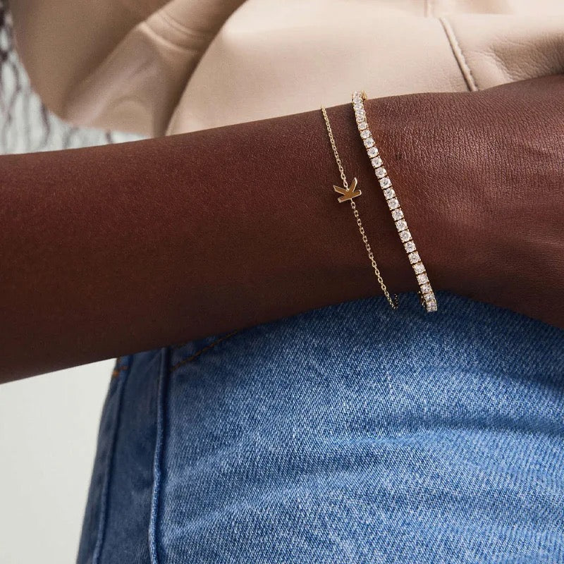 Bracelet Initial Simple